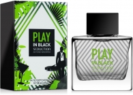 Antonio Banderas Play In Black Seduction For Men